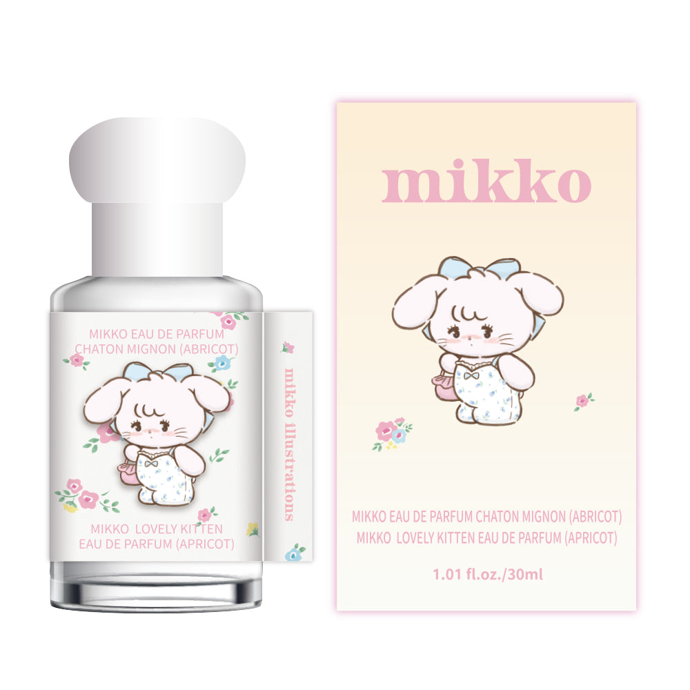 MINISO MIKKO  LOVELY KITTEN EAU DE PARFUM (APRICOT) 2015730510109 WOMEN'S PERFUME