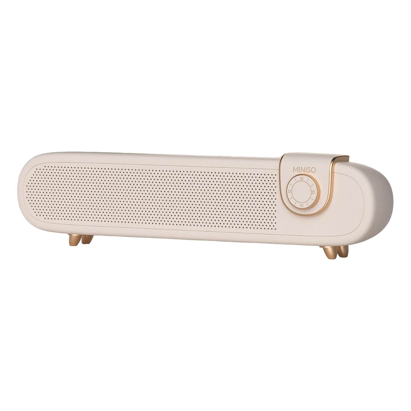 MINISO STEREO SOUND WIRELESS SPEAKER FOR DESK  MODEL: SOUNDBAR01(CLOUD WHITE) 2015784712108 WIRELESS SPEAKER