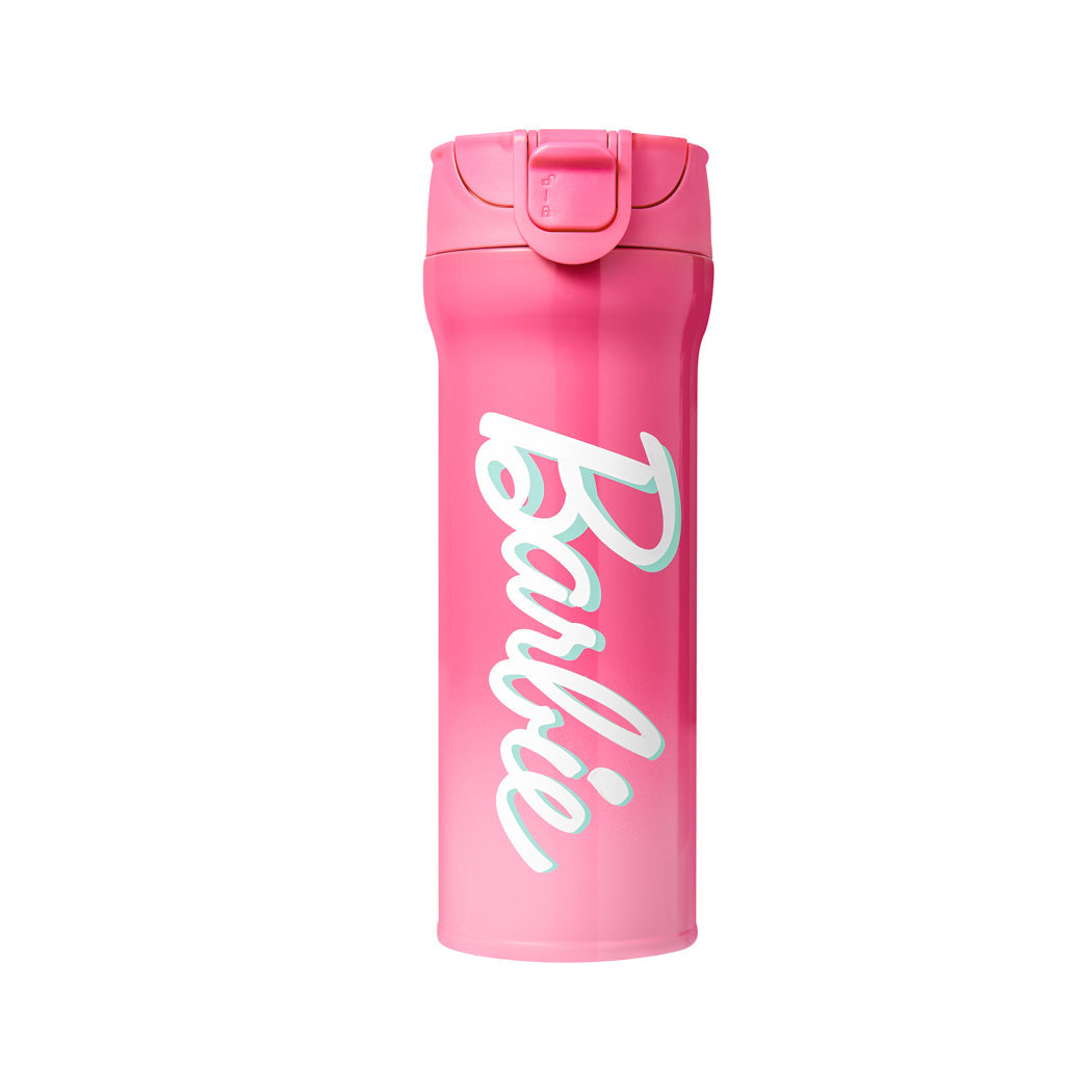 MINISO BARBIE SHINING COLLECTION FLIP-LID INSULATED BOTTLE (420ML) 2015979010101 VACUUM BOTTLE