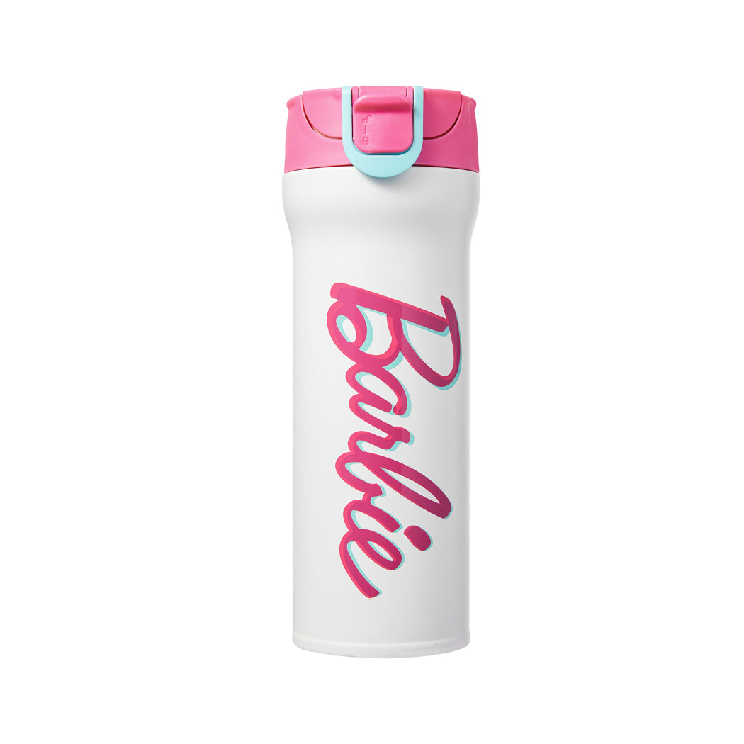 MINISO BARBIE SHINING COLLECTION FLIP-LID INSULATED BOTTLE (420ML) 2015979010101 VACUUM BOTTLE