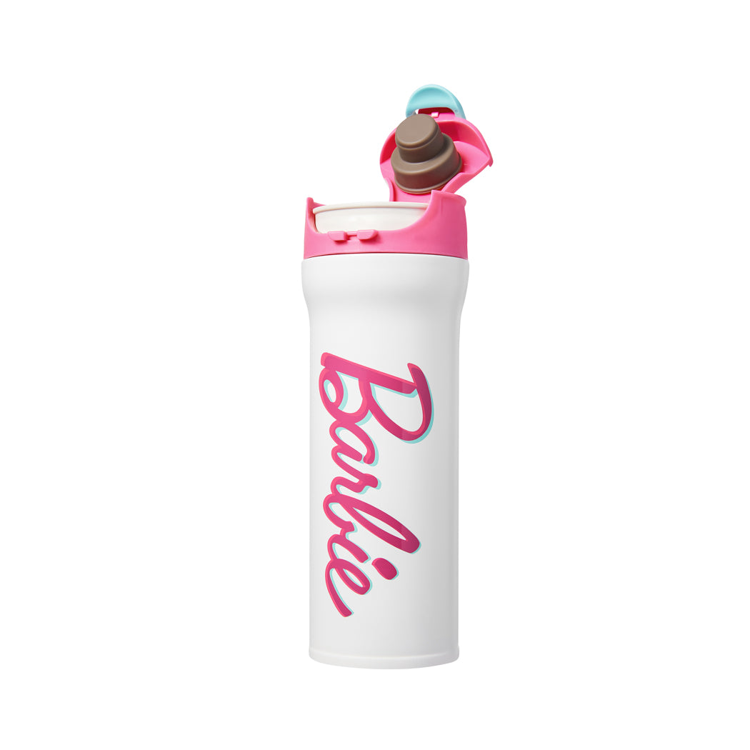 MINISO BARBIE SHINING COLLECTION FLIP-LID INSULATED BOTTLE (420ML) 2015979010101 VACUUM BOTTLE