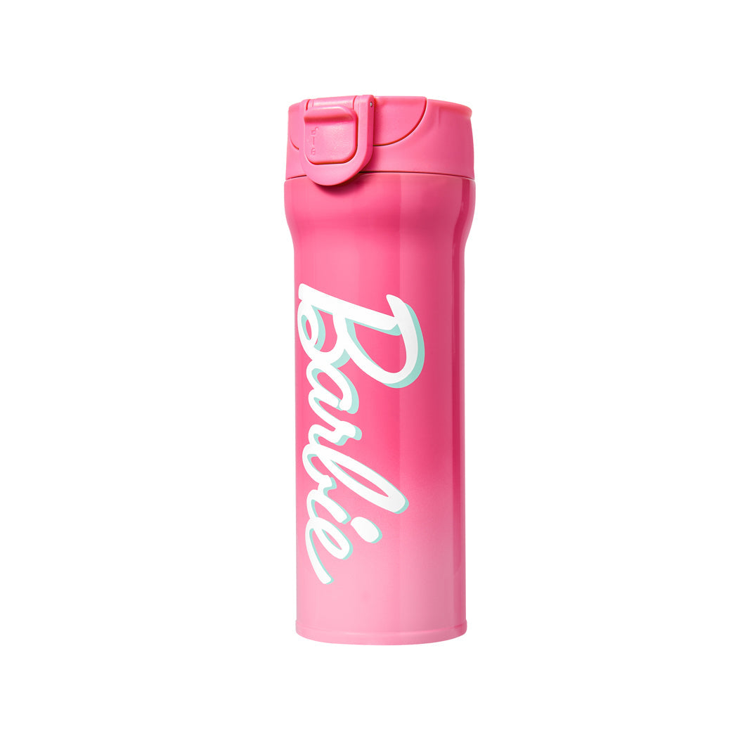 MINISO BARBIE SHINING COLLECTION FLIP-LID INSULATED BOTTLE (420ML) 2015979010101 VACUUM BOTTLE