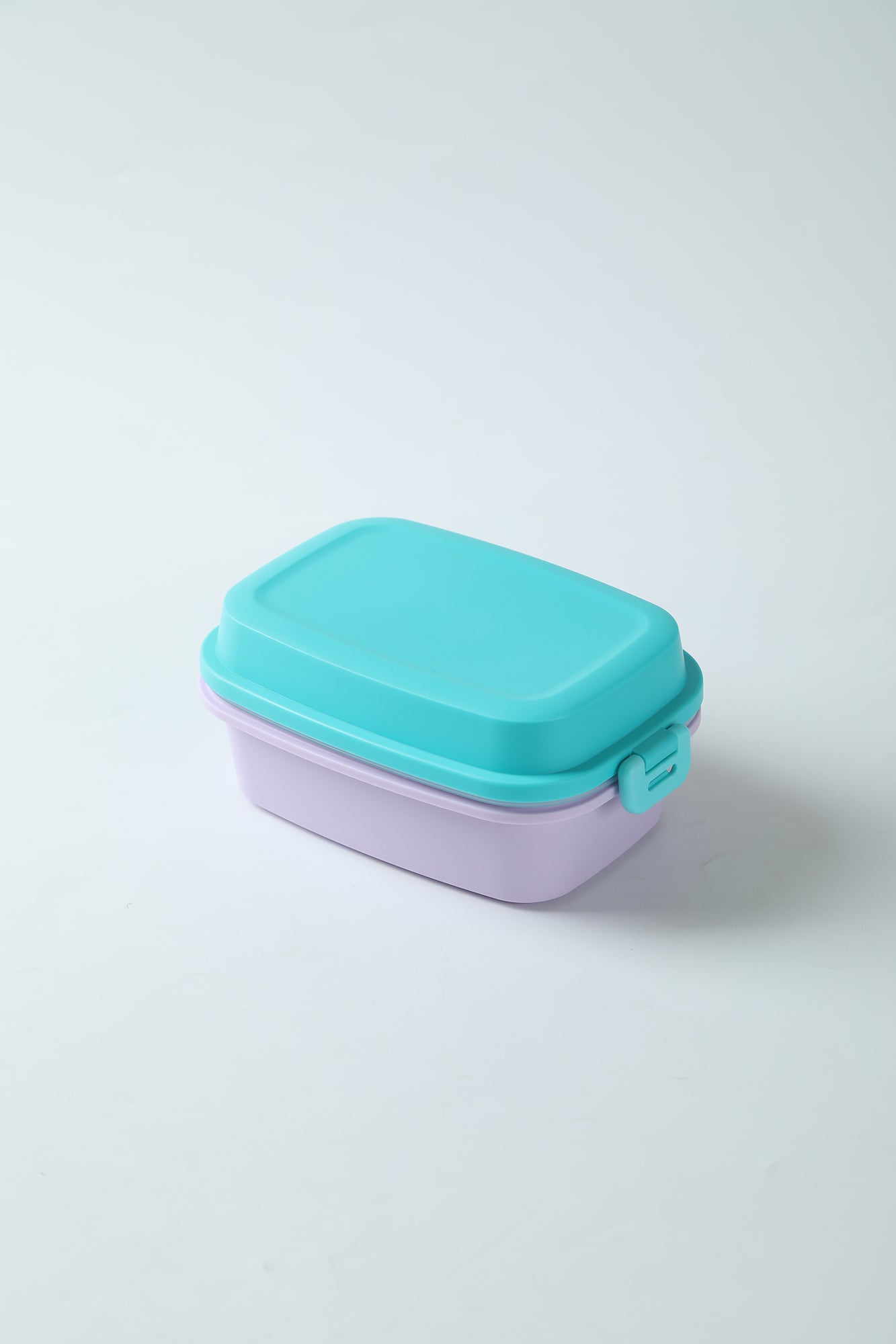 MINISO COLORFUL DOUBLE LAYERED BENTO BOX (980ML)(PURPLE) 2016111613105 BENTO BOX