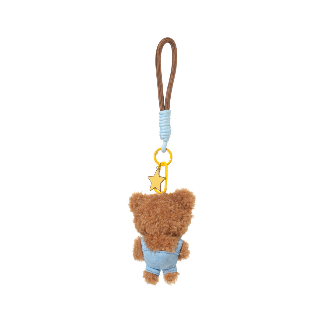 MINISO BOB+TIM COLLECTION - 5IN. PLUSH PENDANT ( SUSPENDER PANTS ) 2016208010107 FASHIONABLE ORNAMENTS