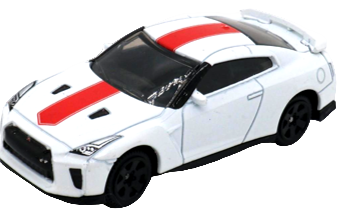 MINISO 3IN. ALLOY CAR MODEL (GENUINE LICENSE - NISSAN GT-R) 2016271710102 INERTIA TOYS