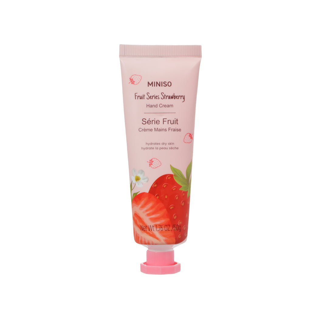 MINISO FRUIT SERIES STRAWBERRY HAND CREAM 2016428410107 HAND CREAM