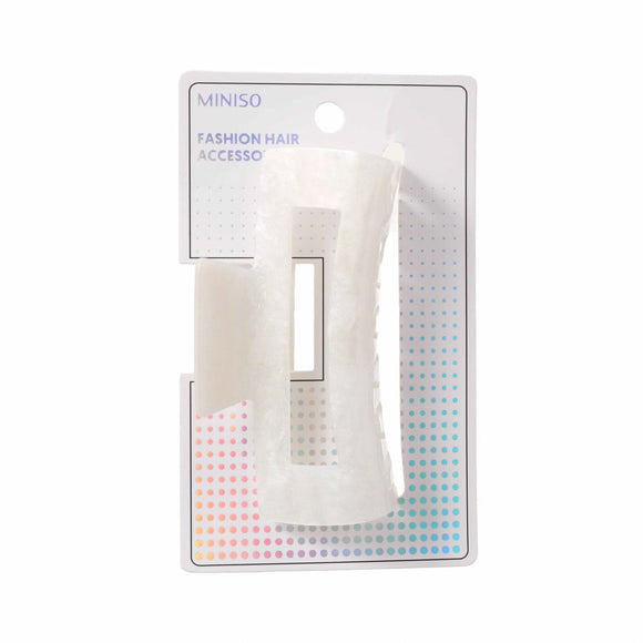 MINISO 10CM RECTANGLE HAIR CLAW CLIP 2016468010107 HAIR TIE