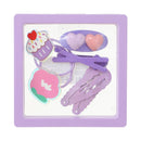 MINISO HAIR ACCESSORIES SET WITH COLORFUL STORAGE BOX (6 PCS) 2016469110103 HAIR CLIPPERS-2