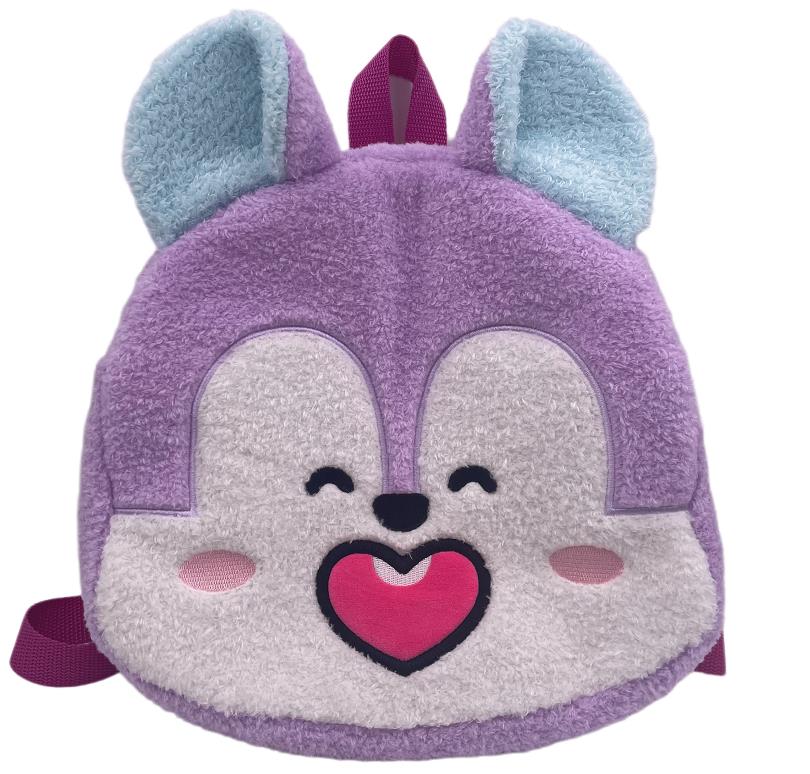 MINISO BT21 COLLECTION FUZZY BACKPACK ( MANG ) 2016526310101 BACKPACK