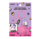 MINISO BT21 COLLECTION LIGHT-UP KEYCHAIN ( MANG ) 2016535415101 NIGHT LIGHT-1