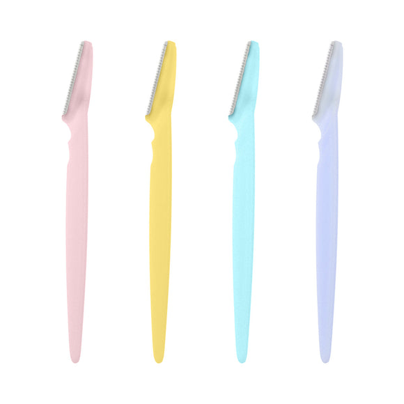 MINISO WIDE HEAD SAFE EYEBROW RAZORS (4 PCS) 2016567510102 EYEBROW SHAVER