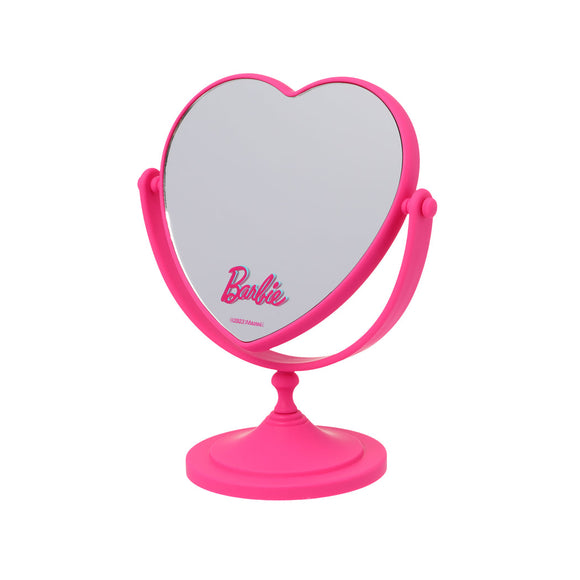 MINISO BARBIE SHINING COLLECTION HEART DUAL-SIDED MIRROR 2016572110106 TABLE MIRROR