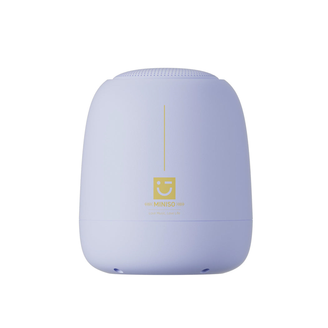 MINISO PORTABLE WIRELESS SPEAKER  MODEL: A136(PURPLE) 2016576313107 WIRELESS SPEAKER