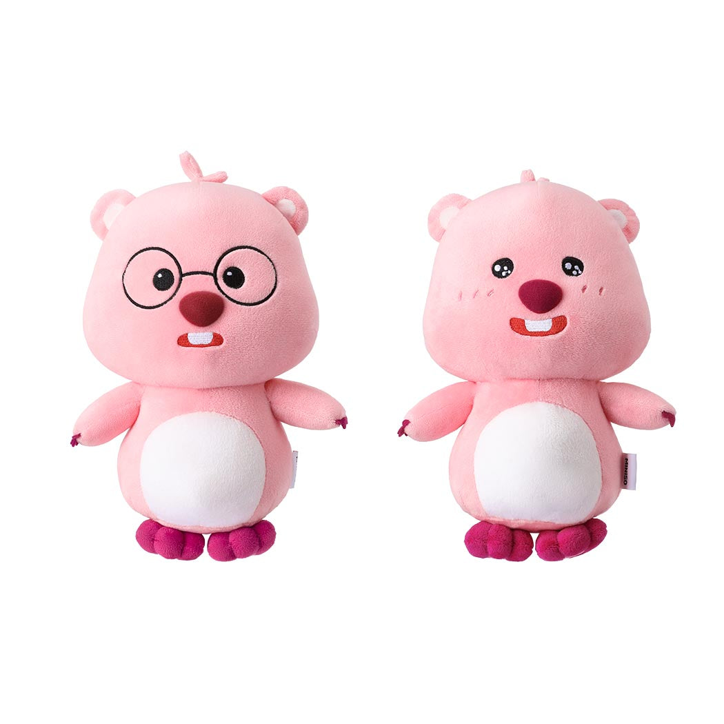 MINISO ZANMANG LOOPY COLLECTION 10IN. EXPRESSION PLUSH TOY (2 ASSORTED MODELS: SPARKLING, GLASSES) 2016614210108 IP PLUSH