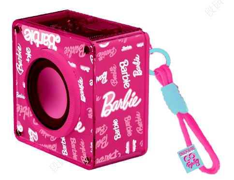 MINISO BARBIE SHINING COLLECTION WIRELESS SPEAKER MODEL: A01 ( ROSY ) 2016702611107 WIRELESS SPEAKER