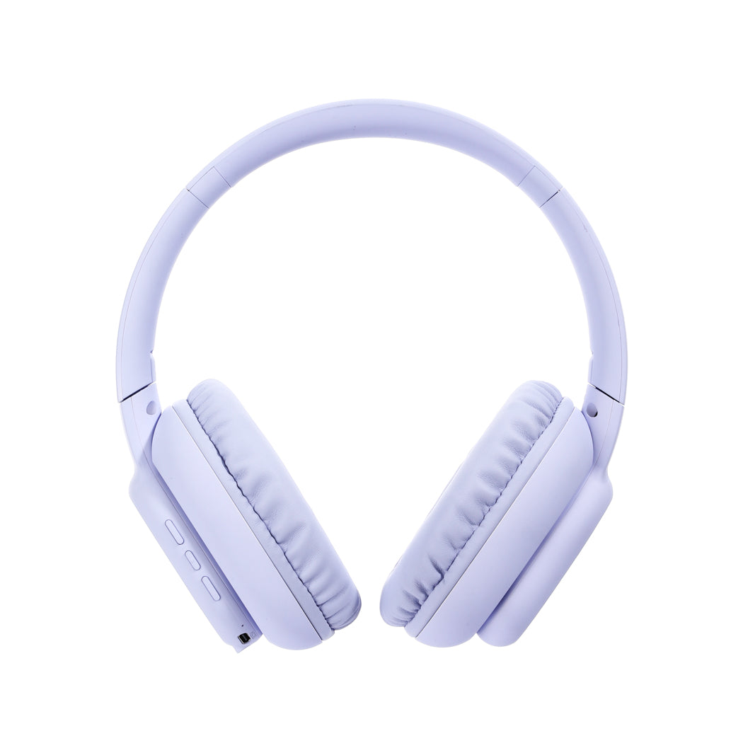 MINISO ELEGANCE WIRELESS HEADSET  MODEL: P6(PURPLE) 2016743911105 HEADPHONES