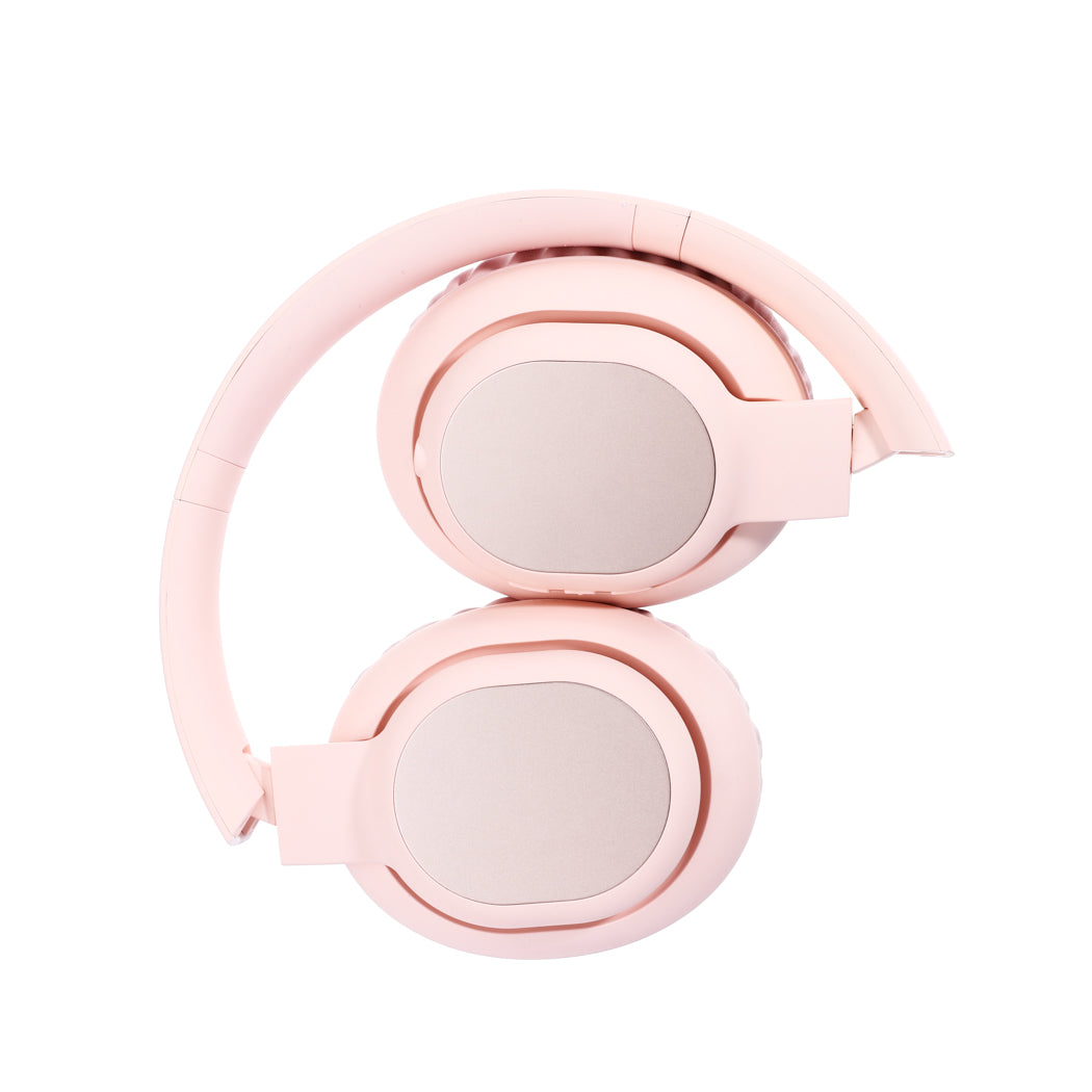 MINISO ELEGANCE WIRELESS HEADSET MODEL: P6 ( PINK ) 2016743912102 WIRELESS HEADPHONES