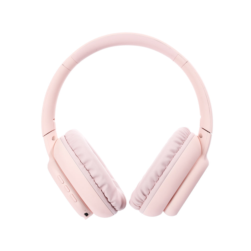 MINISO ELEGANCE WIRELESS HEADSET MODEL: P6 ( PINK ) 2016743912102 WIRELESS HEADPHONES