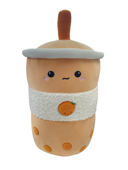 MINISO 12IN. FRUIT TEA SERIES PLUSH TOY(ORANGE) 2016748612106 REGULAR PLUSH