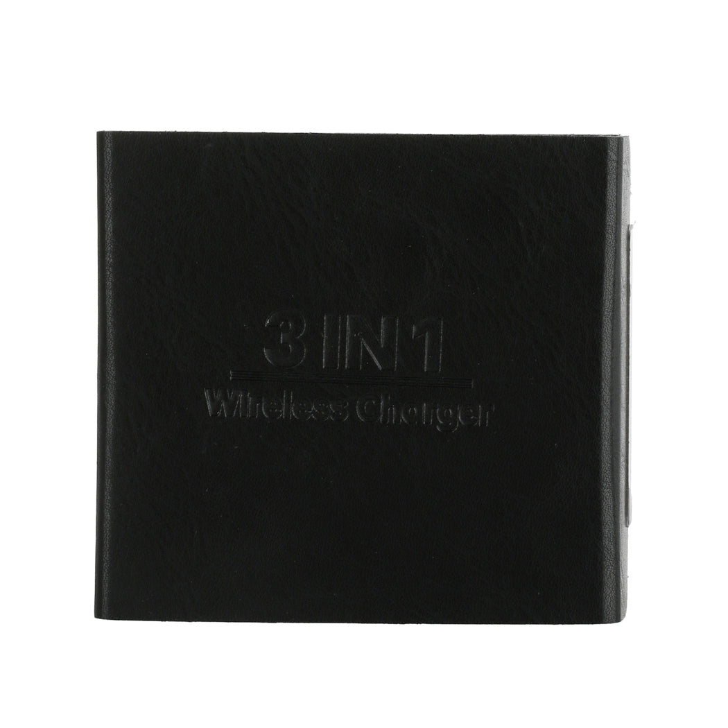 MINISO TRANSPARENT SERIES 3-IN-1 WIRELESS MAGNETIC CHARGER(BLACK)  MODEL: WL589 2016806510108 CHARGER