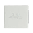 MINISO TRANSPARENT SERIES 3-IN-1 WIRELESS MAGNETIC CHARGER(WHITE)  MODEL: WL589 2016806511105 CHARGER-4