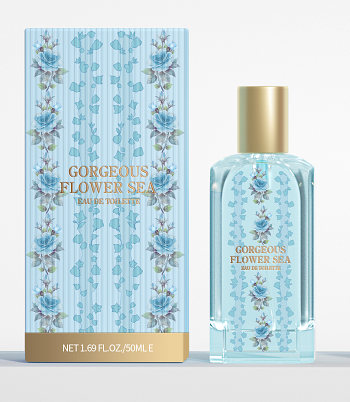 MINISO GORGEOUS FLOWER EAU DE PARFUM (BLUE) 2016928510109 WOMEN'S PERFUME