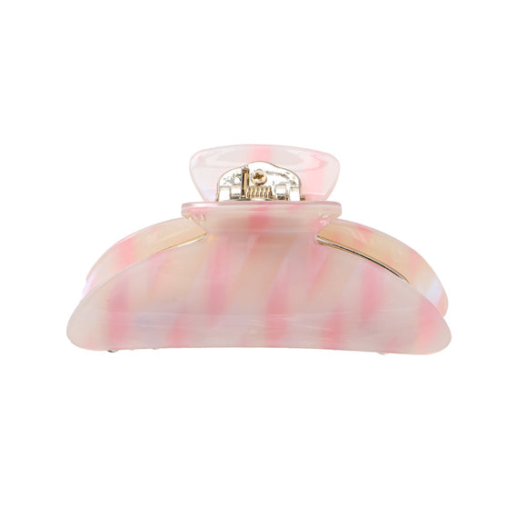 MINISO PINK GARDEN PATTERNED HAIR CLAW CLIP 2017147810100 HAIR TIE