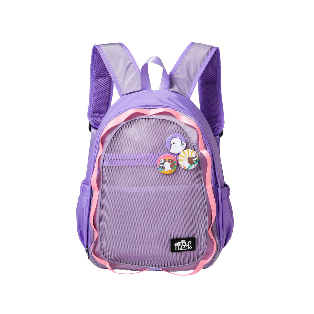 MINISO WE BARE BEARS SEASIDE MUSIC FESTIVAL BACKPACK(PURPLE) 2017169410104 BACKPACK