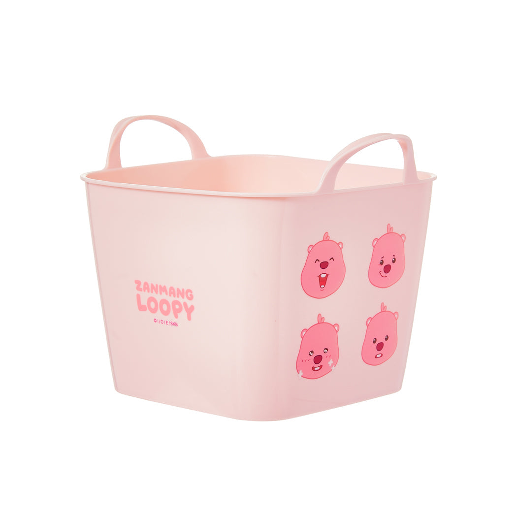 MINISO ZANMANG LOOPY COLLECTION PE BASKET WITH HANDLE (L) 2017171310102 SUNDRIES STORAGE