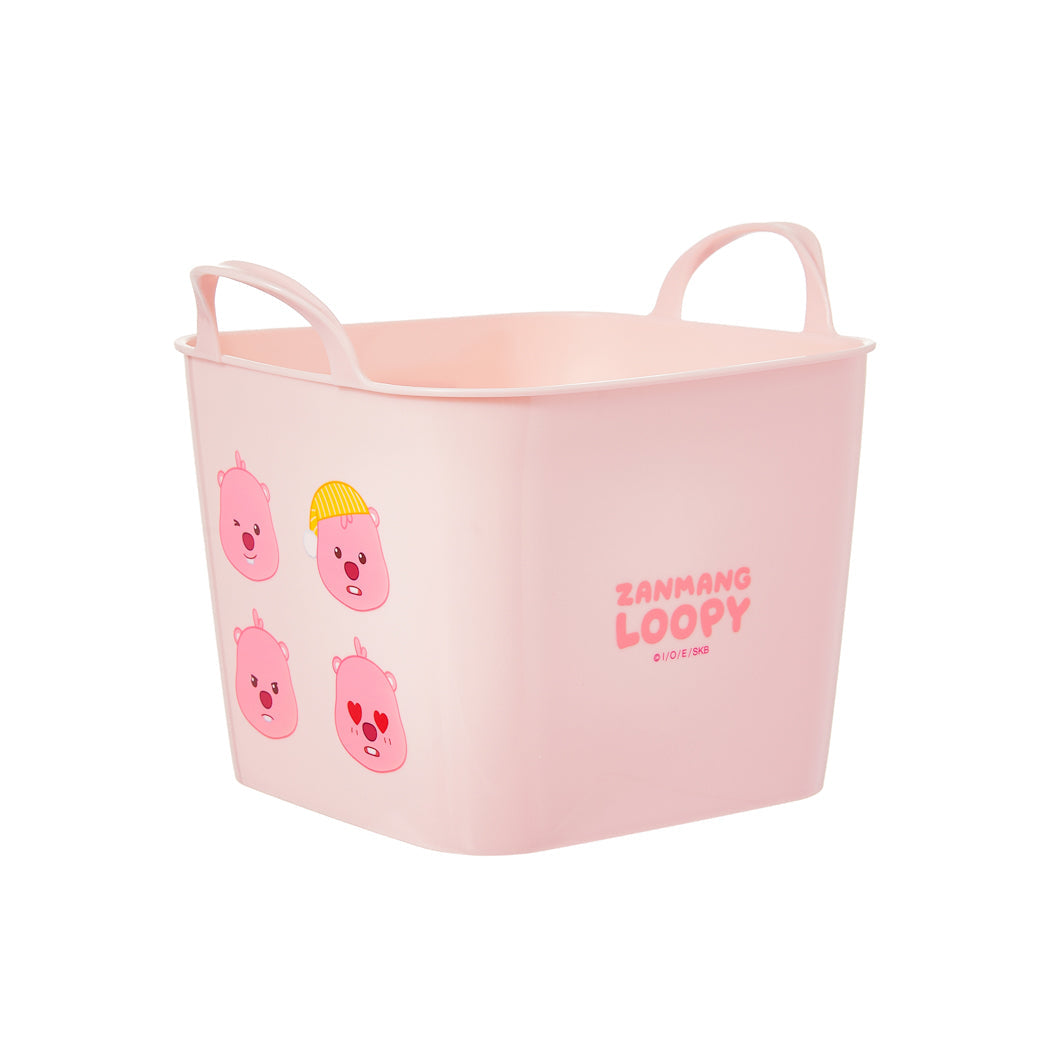 MINISO ZANMANG LOOPY COLLECTION PE BASKET WITH HANDLE (L) 2017171310102 SUNDRIES STORAGE