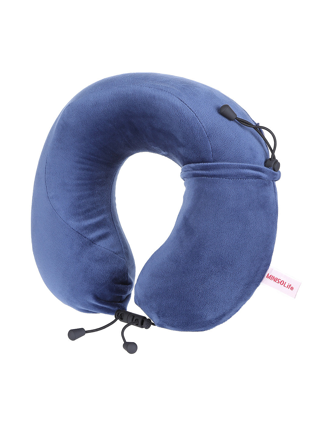 MINISO FOLDABLE MEMORY FOAM NECK PILLOW (NAVY) 2017253511106 U-SHAPED NECK PILLOW