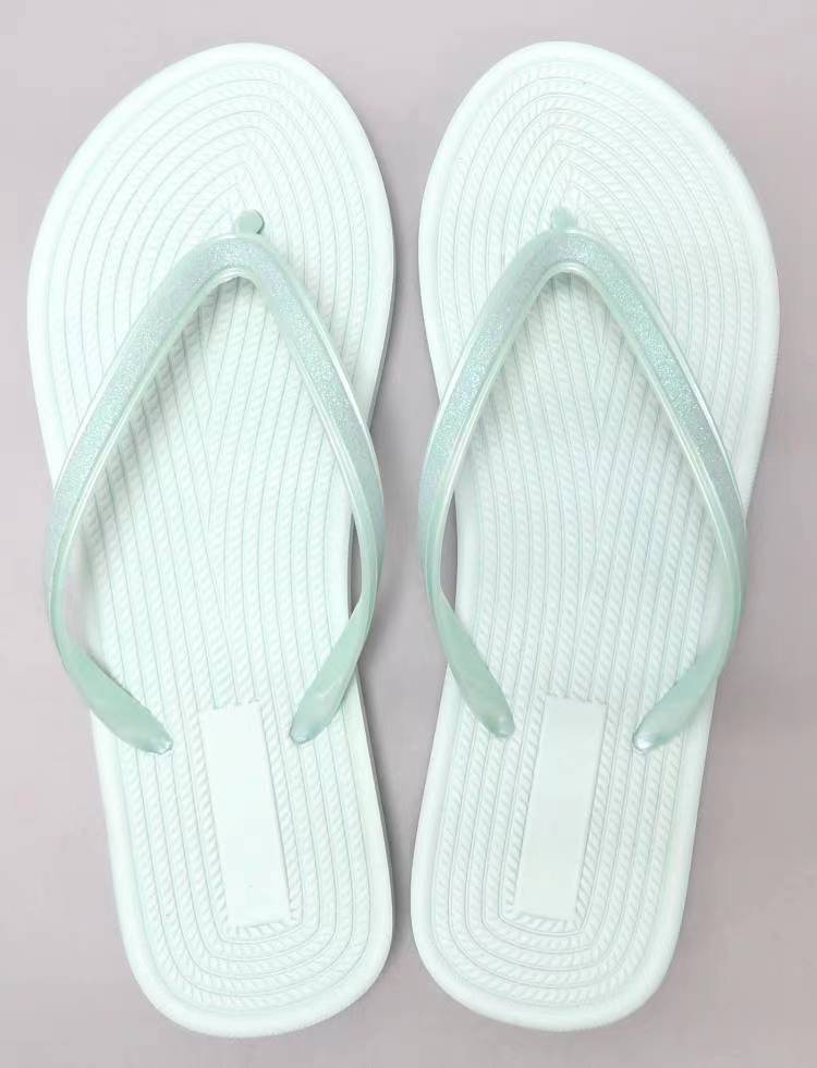 MINISO WONDERFUL SUMMER SERIES WOMEN'S FLIP-FLOPS(GREEN,37-38) 2017332513113 WOMEN'S FLIP-FLOPS