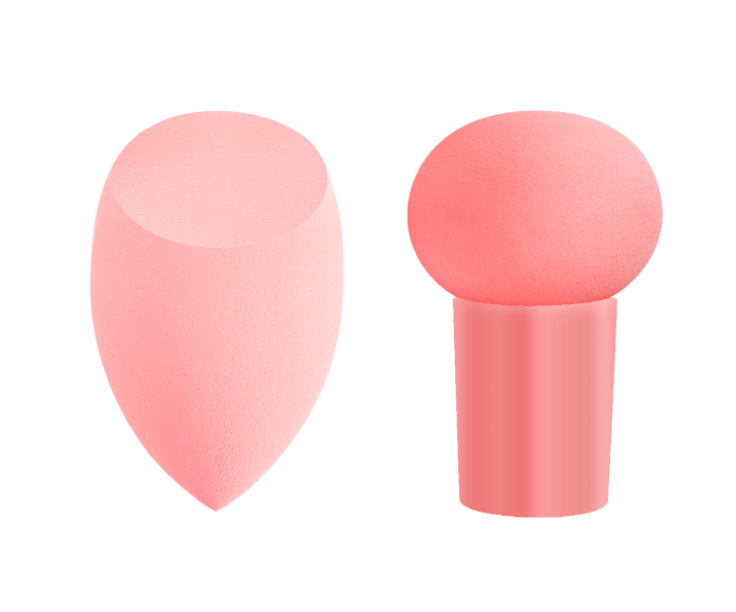 MINISO PEACH PINK SERIES MAKEUP PUFF & MAKEUP SPONGE 2017345510109 COSMETIC PUFF