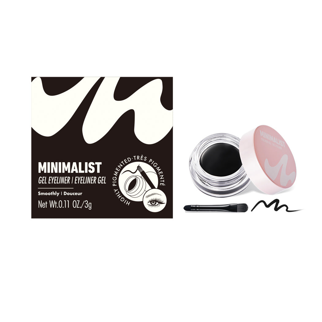 MINISO MINIMALIST CREAM EYELINER ( 01 BLACK ) 2017408410100 EYELINER