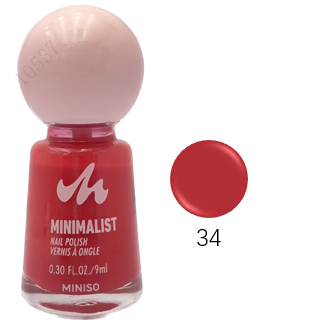 MINISO MINIMALIST OIL BASED NAIL POLISH(34) 2017411012100 NAIL POLISHER