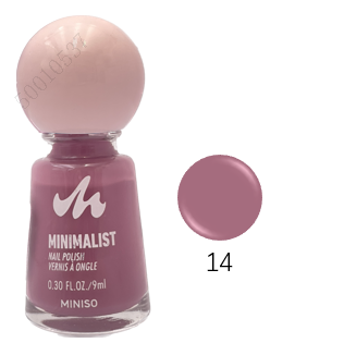 MINISO MINIMALIST OIL BASED NAIL POLISH(14) 2017411024103 NAIL POLISHER