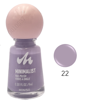 MINISO MINIMALIST OIL BASED NAIL POLISH(22) 2017411042107 NAIL POLISHER