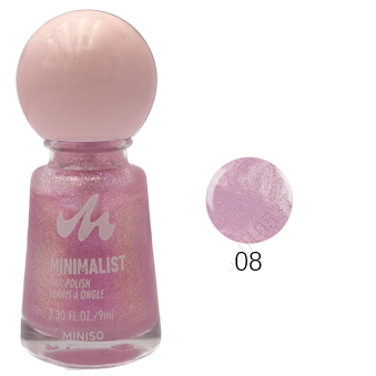 MINISO MINIMALIST OIL BASED NAIL POLISH(08) 2017411049106 NAIL POLISHER