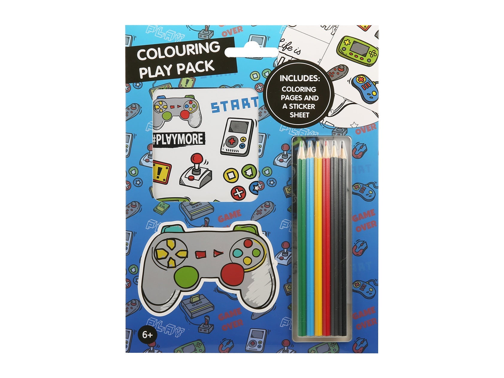 MINISO BOYS SERIES COLORING SET ( GAME ) 2017417610102 CREATIVE DIY