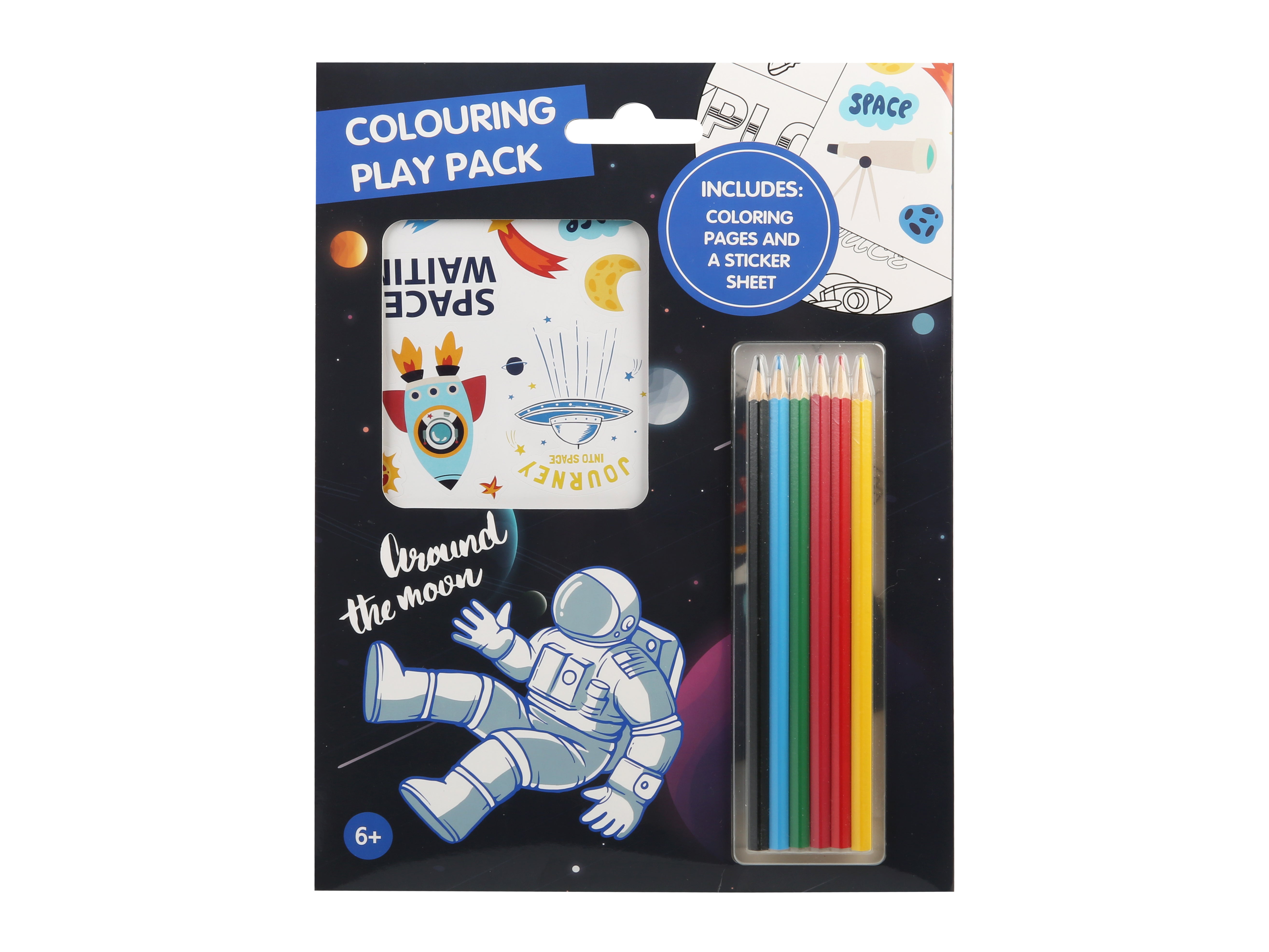 MINISO BOYS SERIES COLORING SET (ASTRONAUT) 2017418210103 CREATIVE DIY