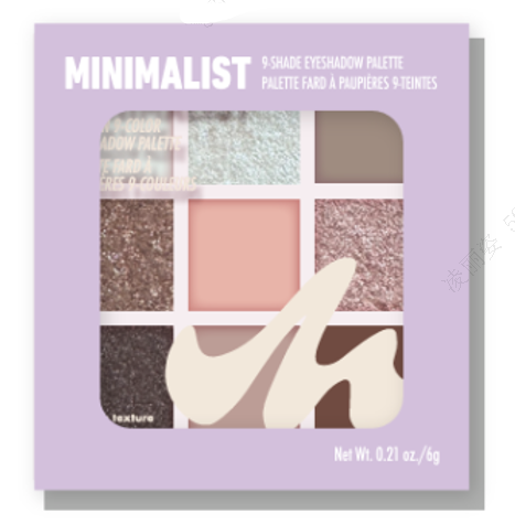 MINISO MINIMALIST 9-SHADE MAKEUP PALETTE(PINK & PURPLE) 2017418813106 EYESHADOW