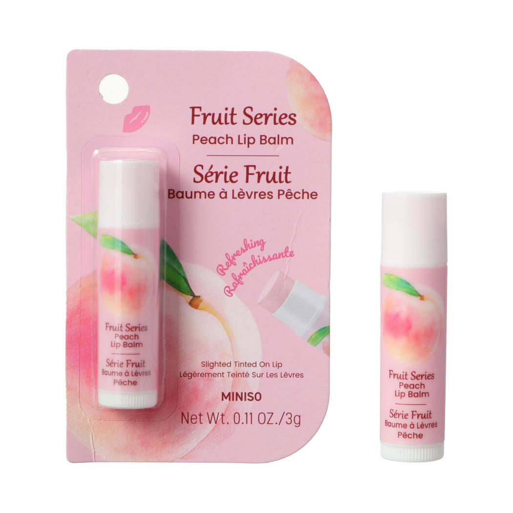 MINISO FRUIT SERIES PEACH LIP BALM 2017686510103 LIP BALM