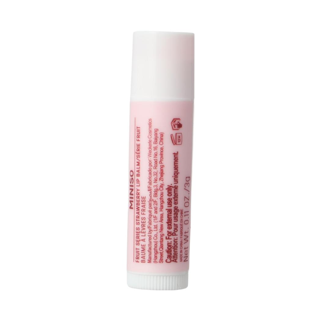 MINISO FRUIT SERIES STRAWBERRY LIP BALM 2017686610100 LIP BALM