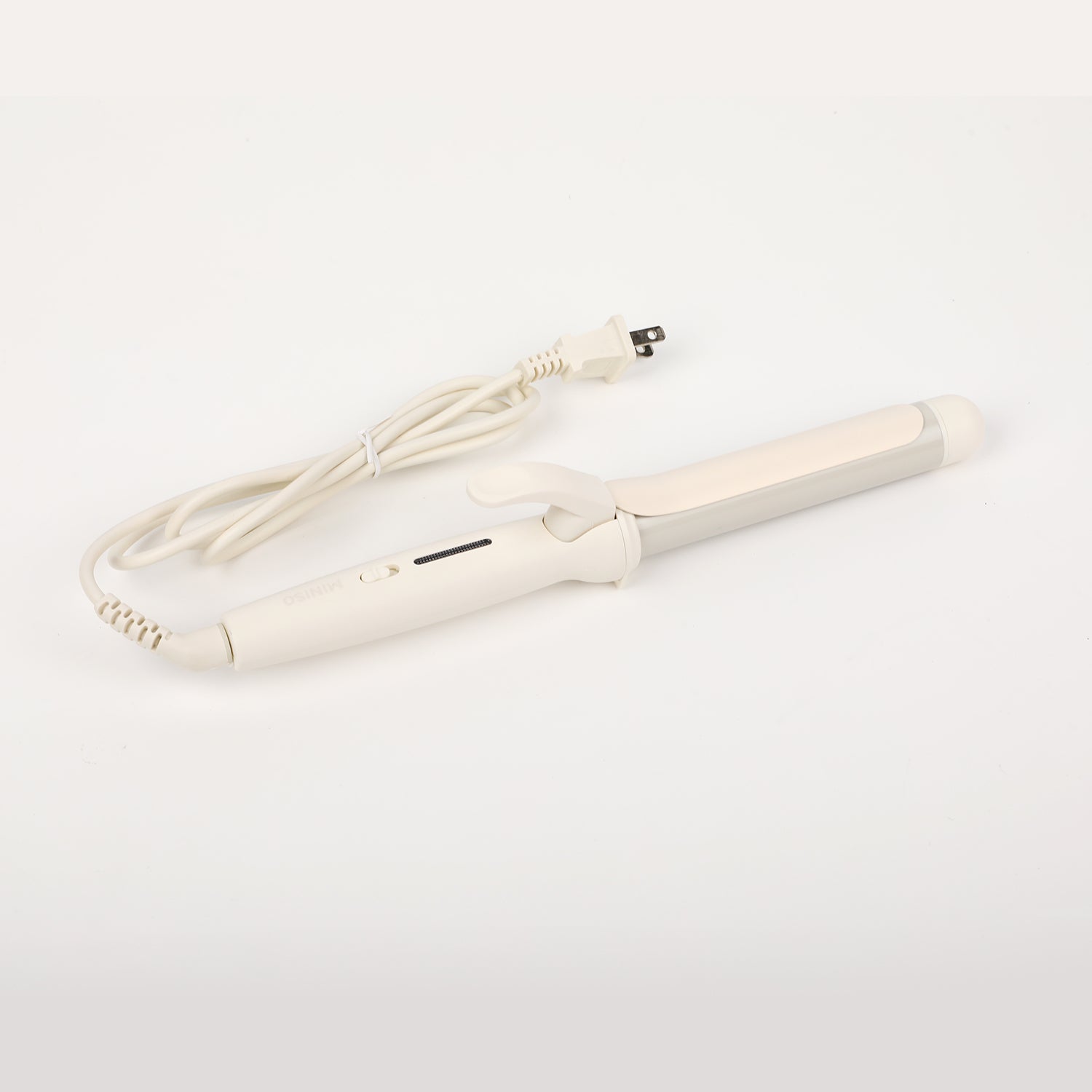 MINISO CLASSIC SERIES HAIR CURLER ( EU PLUG ) MODEL: Q35 ( WHITE ) 2017816913101 ELECTRIC HAIR STRAIGHTENER & HAIR CURLER