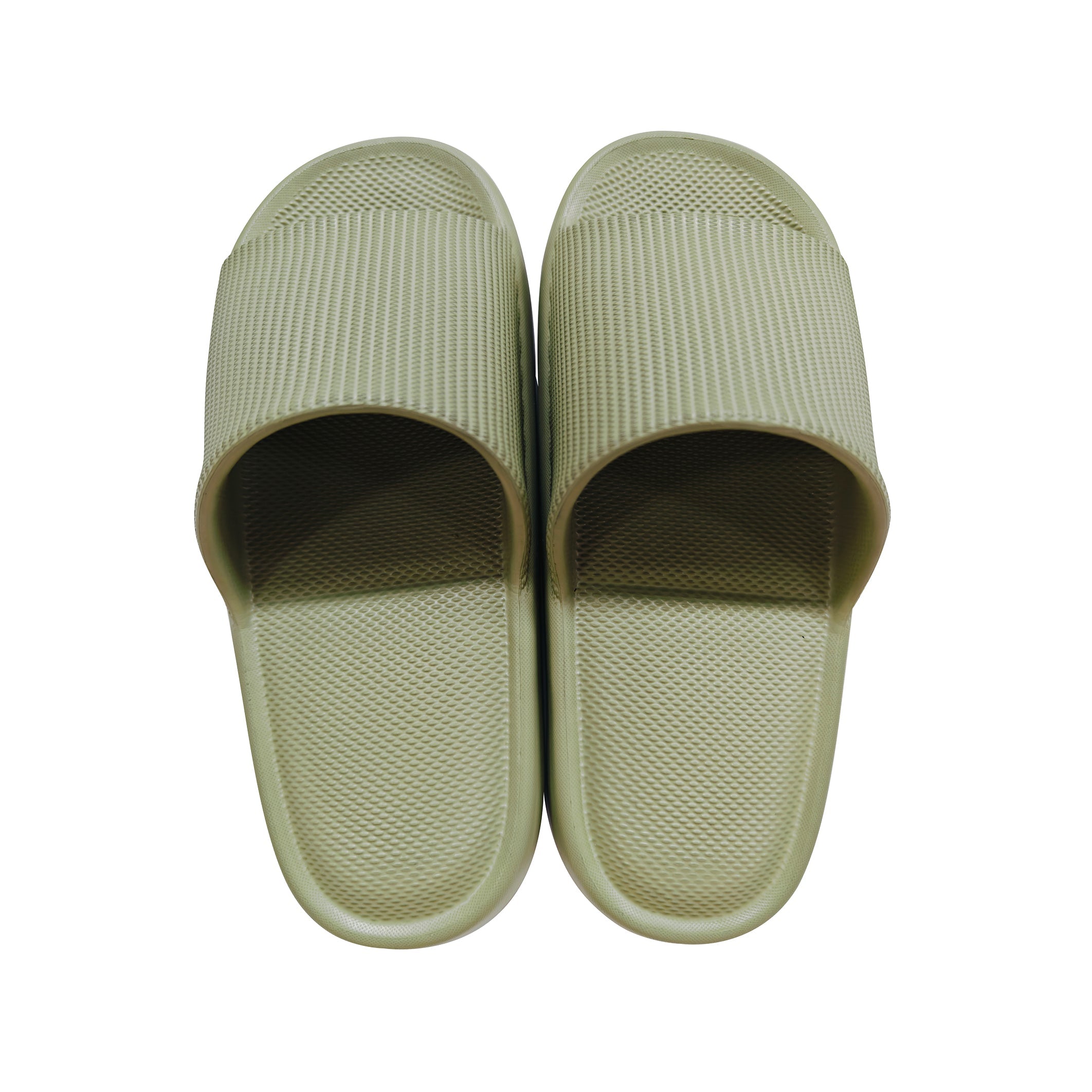 MINISO CLASSIC SERIES MEN'S BATH SLIPPERS ( OLIVE GREEN, 41-42 ) 2017859010102 MEN'S COTTON SLIPPERS