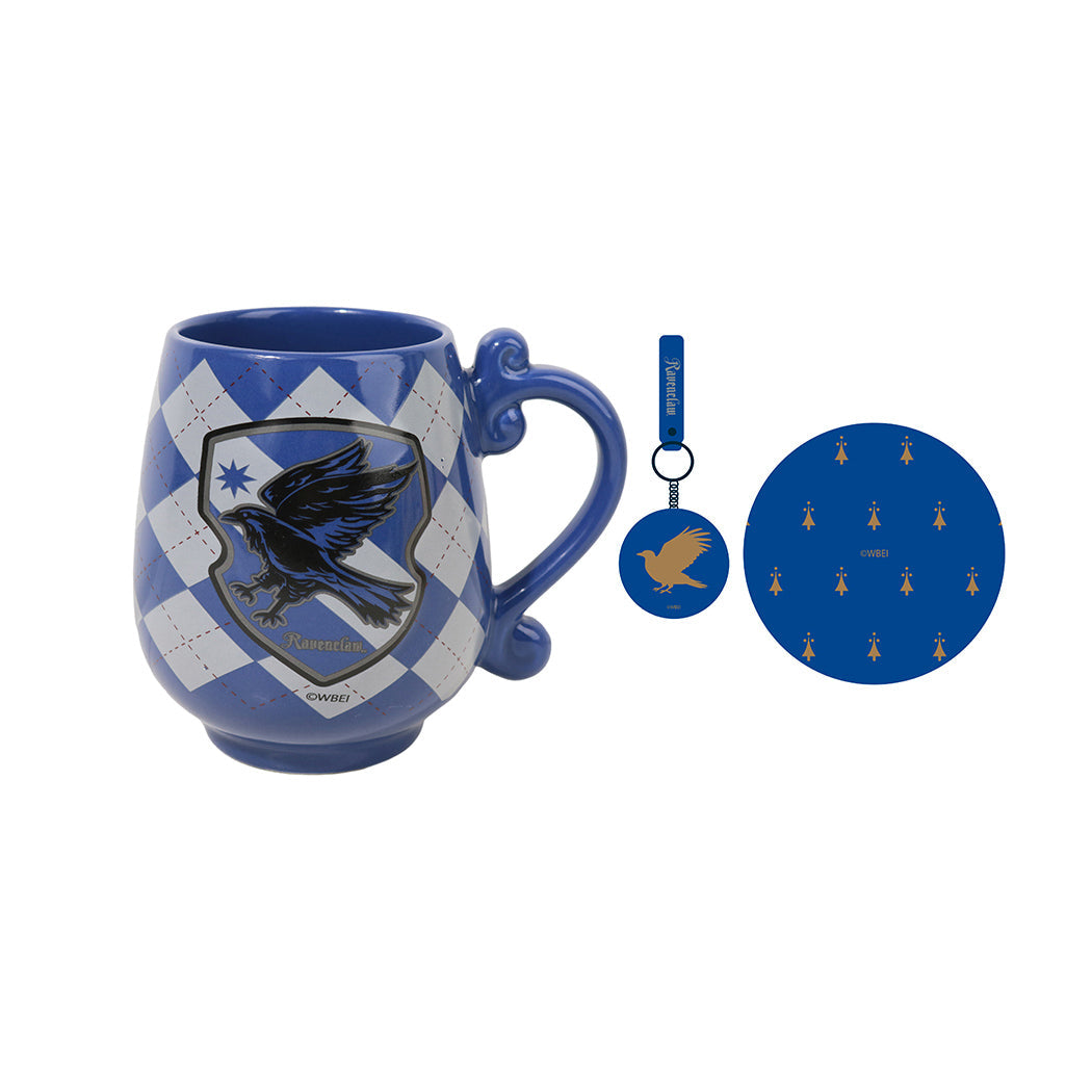 MINISO HARRY POTTER CERAMIC MUG & SAUCER SET(450ML) (BLUE) 2017935010101 CERAMIC CUP