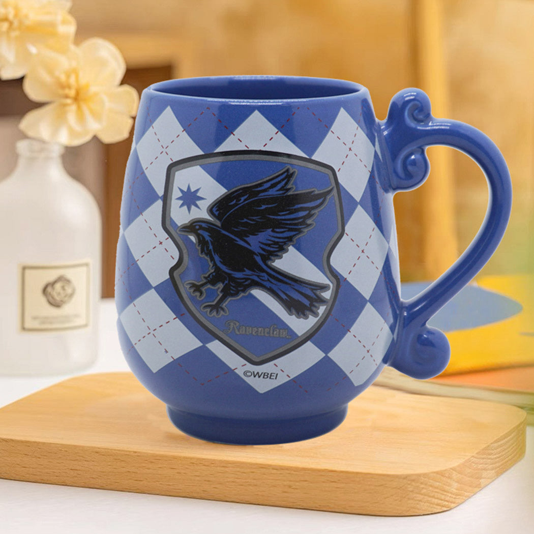 MINISO HARRY POTTER CERAMIC MUG & SAUCER SET(450ML) (BLUE) 2017935010101 CERAMIC CUP