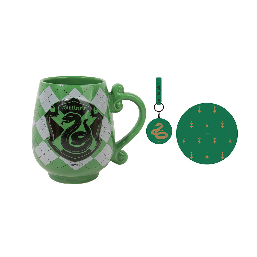 MINISO HARRY POTTER CERAMIC MUG & SAUCER SET(450ML) (GREEN) 2017935013102 CERAMIC CUP