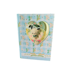 MINISO SANRIO CHARACTERS COLLECTION 36K HOLLOWED HARDCOVER BOOK ( POCHACCO, 96 SHEETS ) ( PDQ ) 2018005610108 HARDCOVER MEMO BOOK