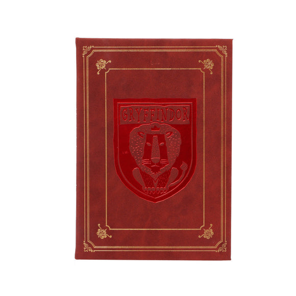 MINISO HARRY POTTER COLLECTION GRYFFINDOR PU HARDCOVER BOOK WITH STRIPED EDGES ( 208 SHEETS ) 2018011110104 HARDCOVER MEMO BOOK
